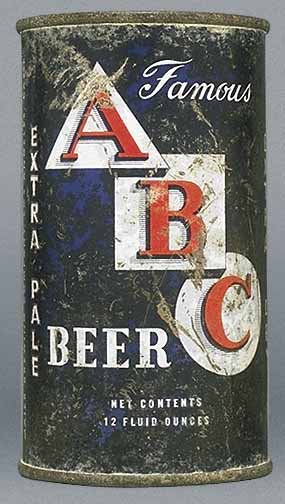 ABC Extra Pale Extra Dry Beer Flat Top Can