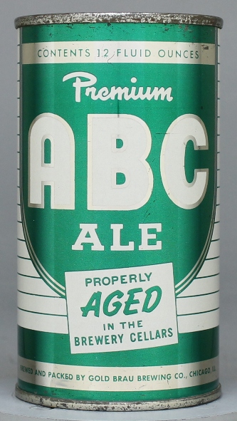 ABC Premium Ale Flat Top Can