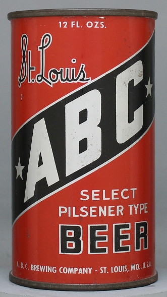 ABC Select Pilsener Type Beer Flat Top Can