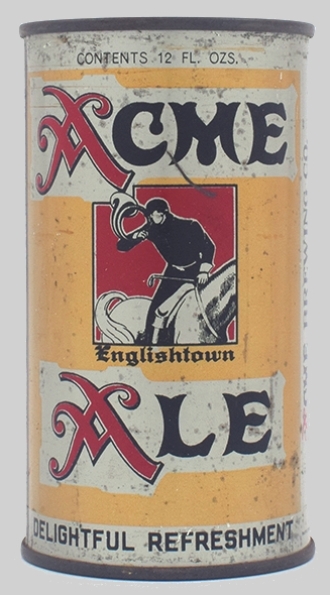 Acme Englishtown Ale Flat Top Can