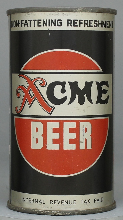 Acme Beer Flat Top Can