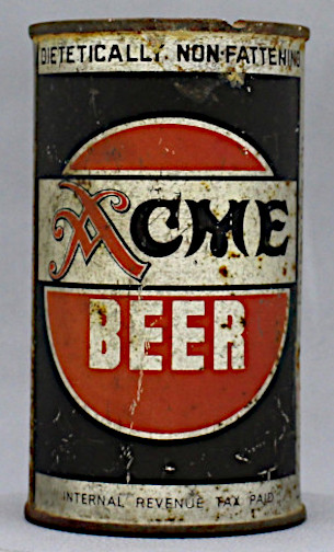 Acme Beer Flat Top Can