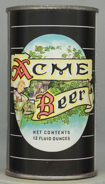 Acme Beer Flat Top Can