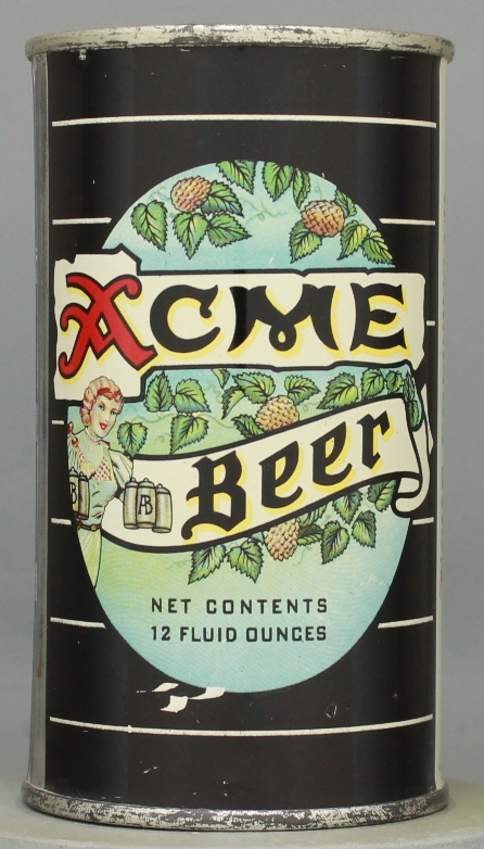 Acme Beer Flat Top Can