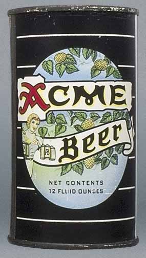 Acme Beer Flat Top Can