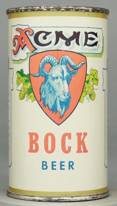 Acme Bock Flat Top Can