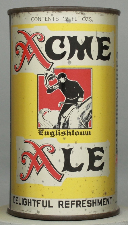 Acme Englishtown Ale Flat Top Can