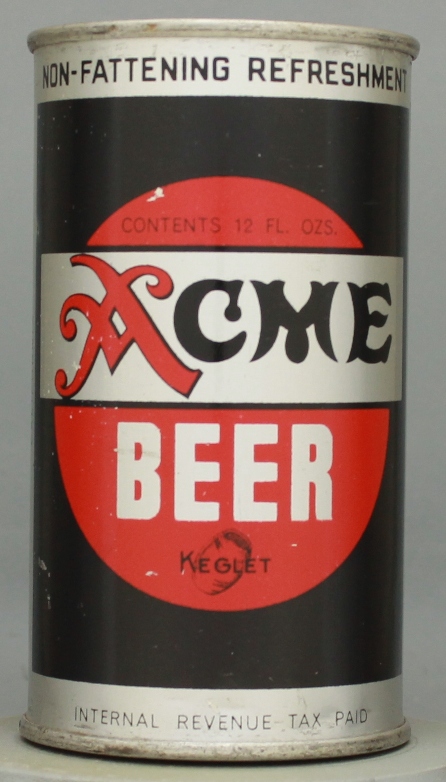 Acme Beer Flat Top Can