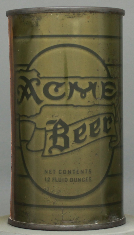 Acme Beer Flat Top Can