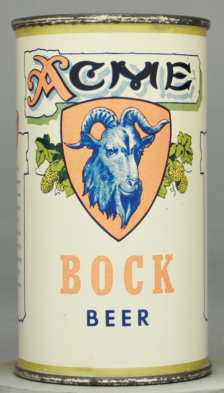 Acme Bock Flat Top Can