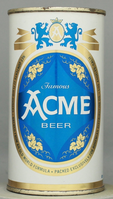 Acme Beer Flat Top Can