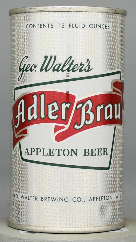 Adler Brau Appleton Beer Flat Top Can