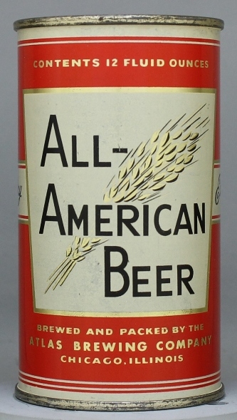 All-american Beer Flat Top Can