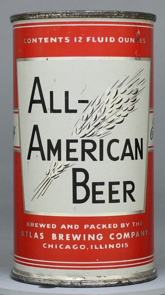 All-american Beer Flat Top Can