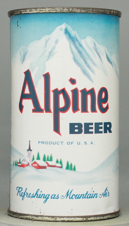 Alpine Beer Flat Top Can
