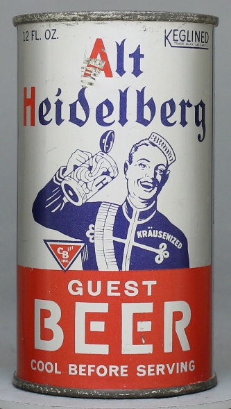 Alt Heidelberg Guest Beer Flat Top Can