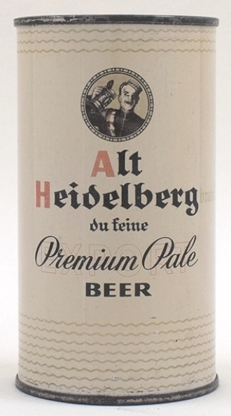 Alt Heidelberg Du Feine Beer Flat Top Can