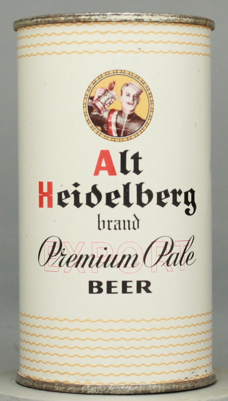 Alt Heidelberg Brand Premium Pale Beer Flat Top Can