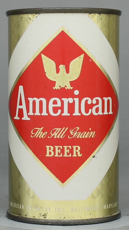 American The All Grain Beer Flat Top Can