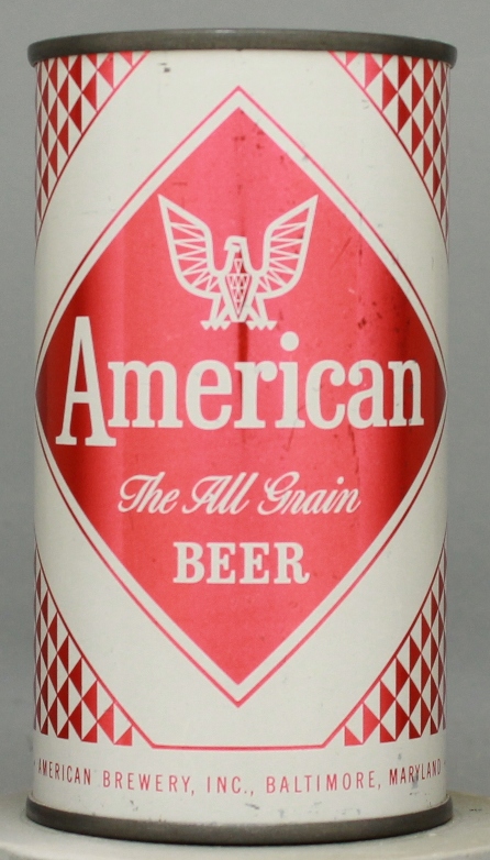 American The All Grain Beer Flat Top Can