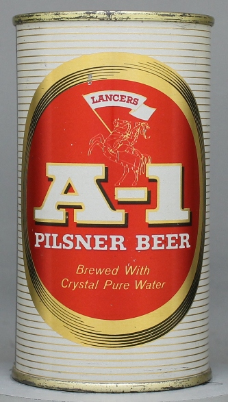 Aone Pilsner (lancer's) Beer Flat Top Can