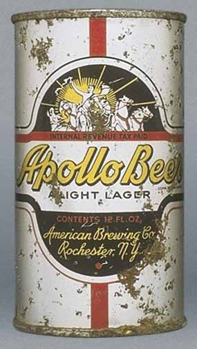 Apollo Beer Flat Top Can