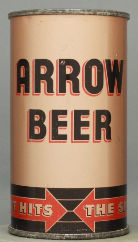 Arrow Beer Flat Top Can