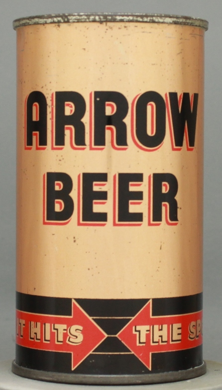 Arrow Beer Flat Top Can