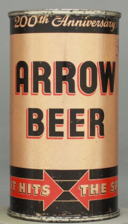 Arrow Beer Flat Top Can