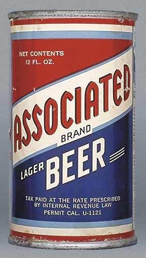 Associated Beer Flat Top Can