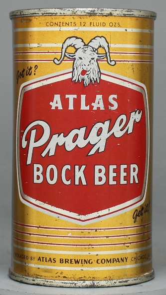 Atlas Prager Bock Flat Top Can