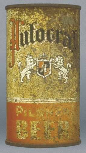 Autocrat Pilsner Beer Flat Top Can