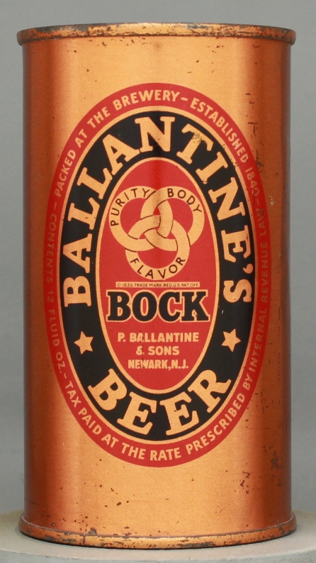 Ballantine's Bock Flat Top Can