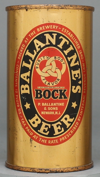 Ballantine's Bock Flat Top Can