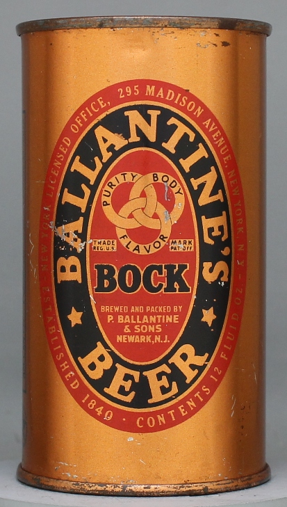 Ballantine's Bock Flat Top Can