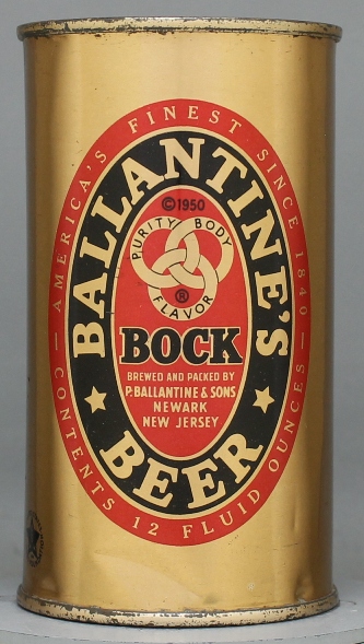 Ballantine's Bock Flat Top Can