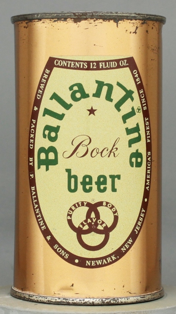 Ballantine Bock Flat Top Can