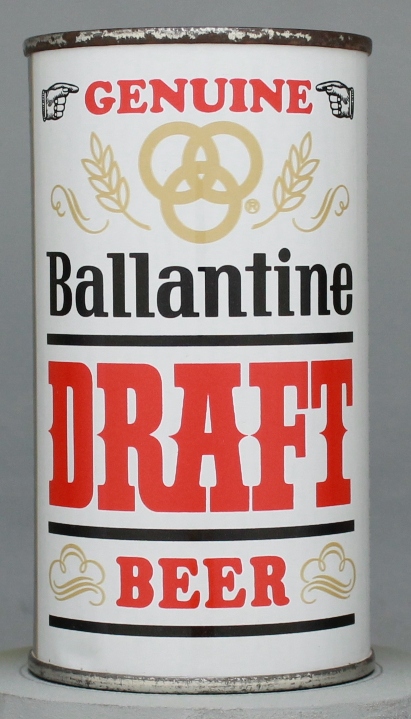 Ballantine Draft Flat Top Can