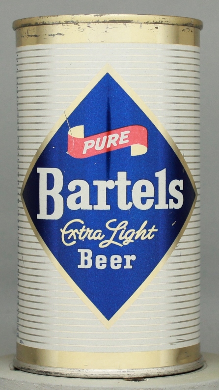 Bartels Pure Extra Light Beer Flat Top Can