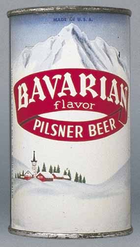 Bavarian Flavor Pilsner Beer Flat Top Can