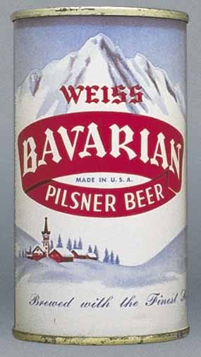 Bavarian Flavor Weiss Pilsner Beer Flat Top Can