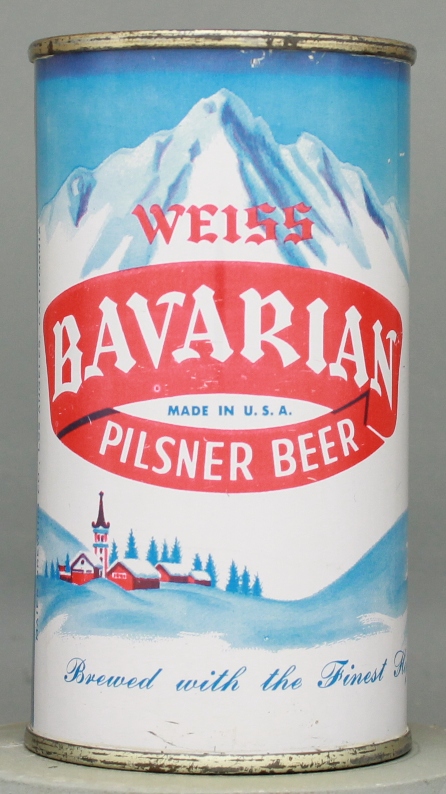 Bavarian Weiss Pilsner Beer Flat Top Can