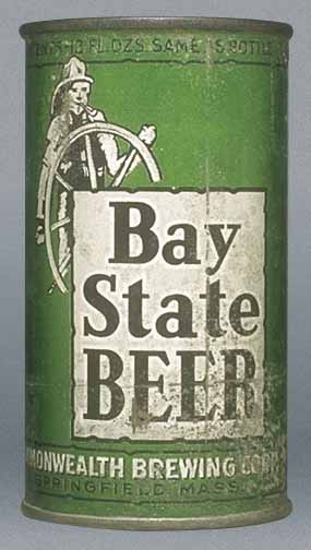 Bay State Beer Flat Top Can