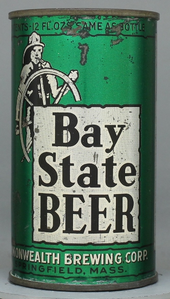 Bay State Beer Flat Top Can