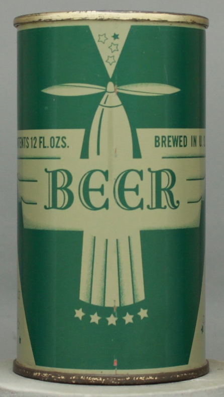 Beer Flat Top Can (Propeller)