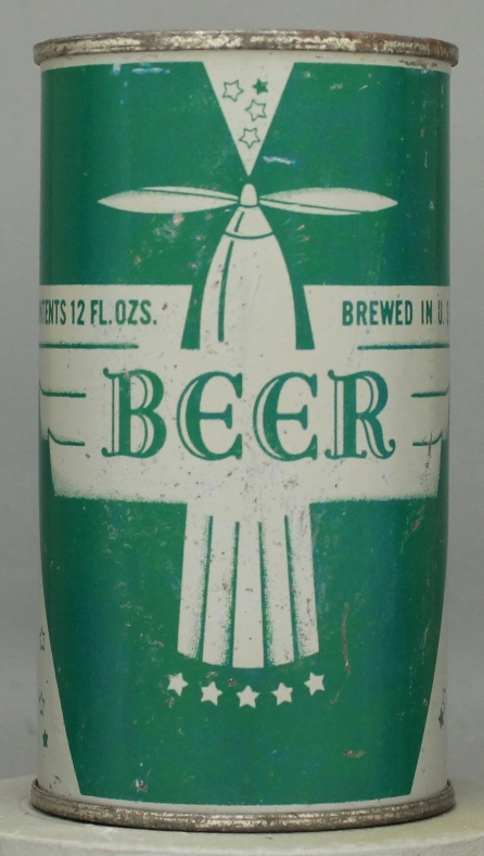 Beer Flat Top Can (Propeller)
