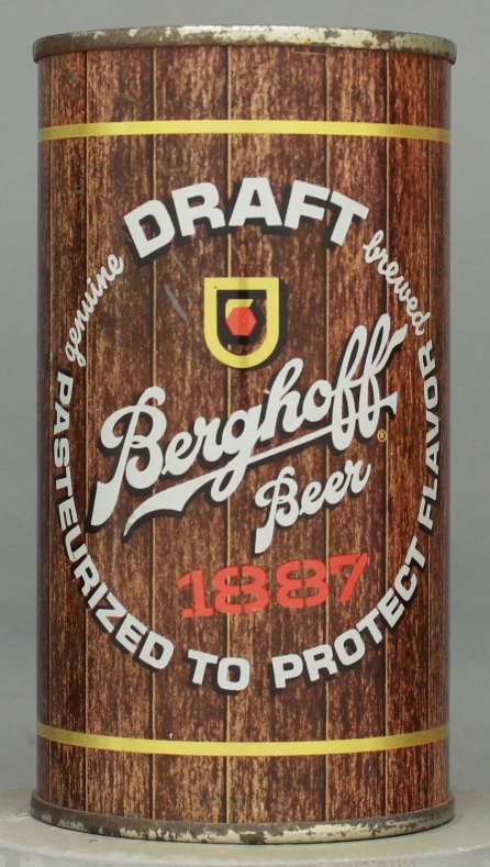Berghoff 1887 Draft Flat Top Can