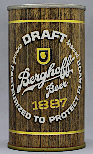 Berghoff 1887 Draft Flat Top Can