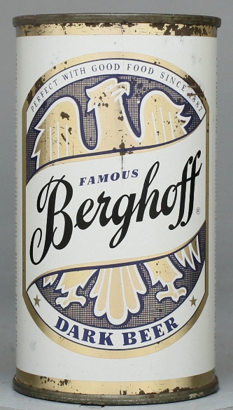 Berghoff Dark Flat Top Can