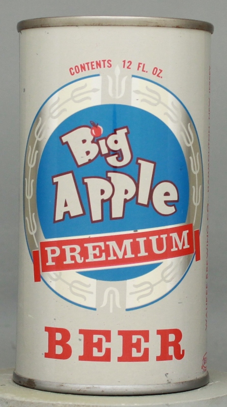 Big Apple Premium Beer Flat Top Can